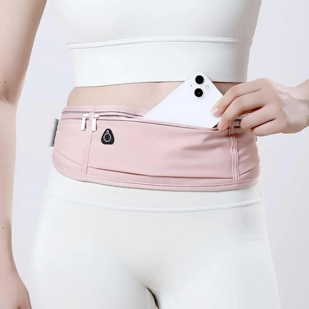 Unsichtbare Sport-Gürteltasche Atmungsaktive Hüfttasche Multifunktionale Lauf-Hüfttasche Fitnessstudio Radfahren