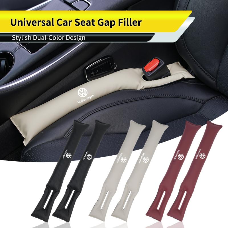 Automotive Two-tone Leather Seam Strip Leak-Proof Auto Seat Gap Plug For VW GTI Polo Passat Scirocco Golf Tiguan GTE Sportcoupe