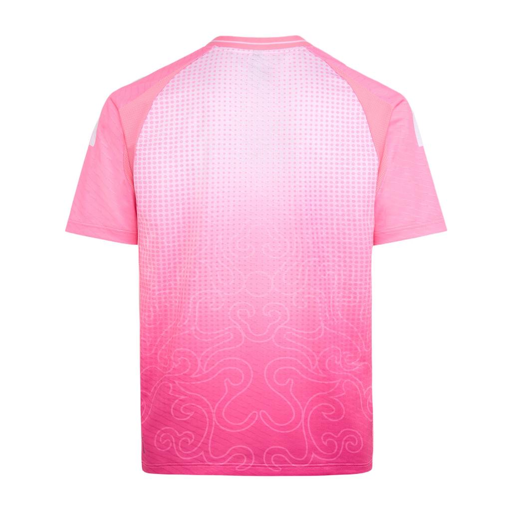 Adidas 2026 Su Super League Wuxi Team Home Striped Crew Neck Pullover Short Sleeve Match Jersey Unisex jersey LG1944