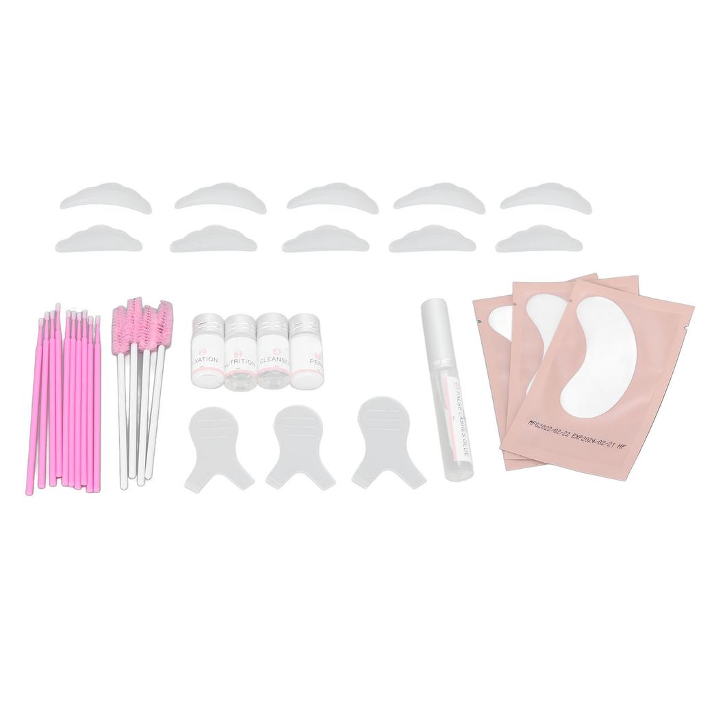 Eyebrow Lamination Kit Semipermanent Safe Moderate 6 To 8 Weeks Long Lasting Eyelash Lift Kit for