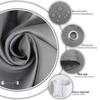 Thickened Solid Color Waterproof and Mildew-proof Polyester Shower Curtain