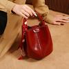 Red Bucket, Mother And Child Bag, Women'S High-End Bridal Wedding Bag, Gift, Simple And Versatile Handbag, Commuter Messenger Bag