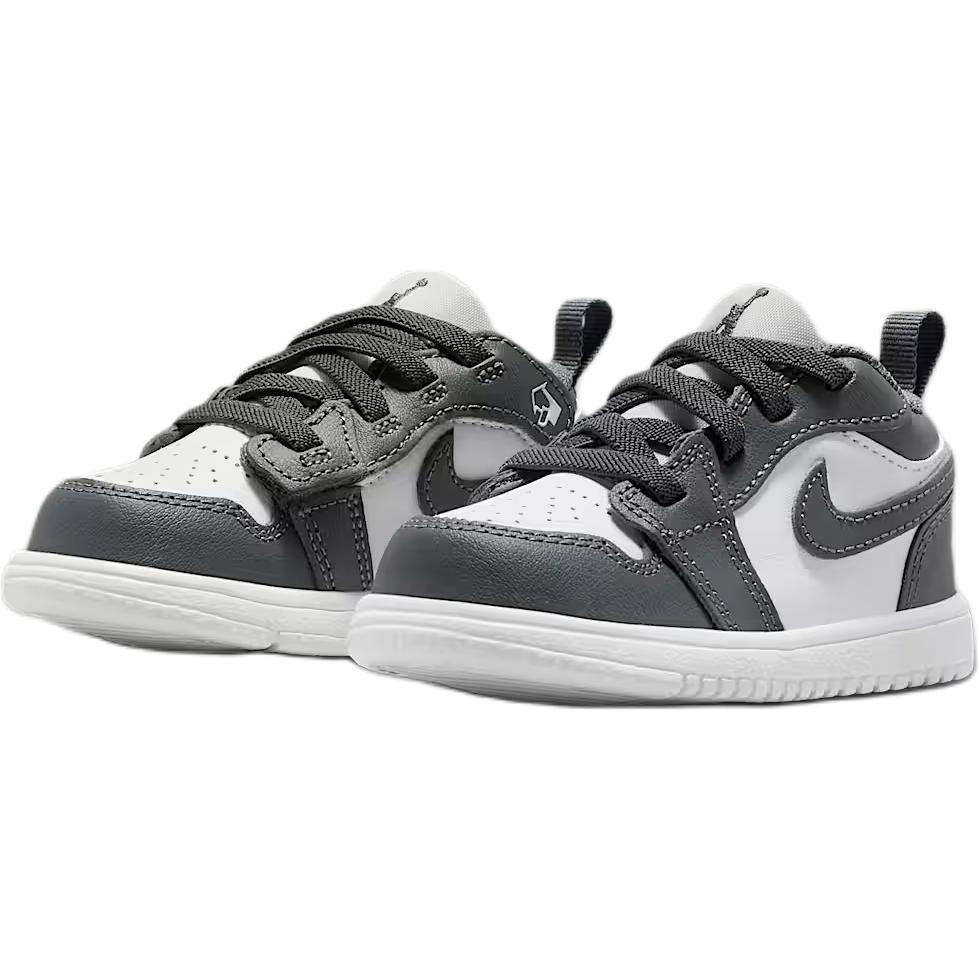 New Jordan 1 Abrasion Resistant Low Top Toddler Shoes Iron Gray Infant And Toddler DR9747-044