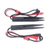 2PCS Multimeter SMD Test Clip Test Tweezers Type Capacitance and Inductance Test Lead LCR Patch Clip