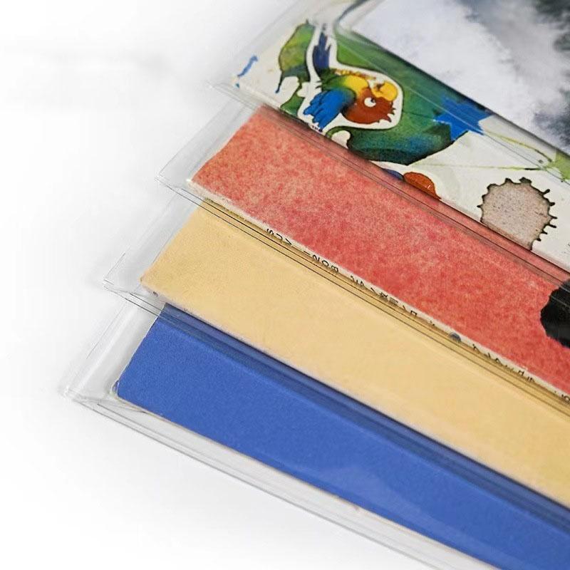 5Pcs 7/10/12 Inch Pvc Thicken Record Protective Sleeves Lp Vinyl Records Outer Sleeves Reusable Flat Open Top Bag Cover
