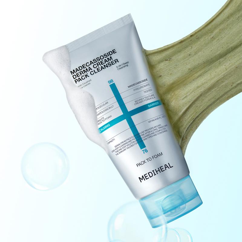 Mediheal Madecassoside Derma Cream Pack Cleanser 120ml
