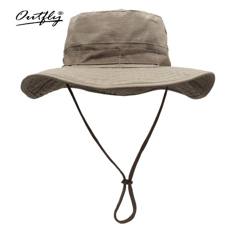 Solid Color Outdoor Mountaineering Summer Breathable Light Visor UV Protection New Camping Sun Protection Bucket Hat