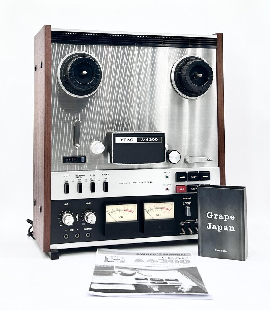 TEAC A-6300 Stereo Open Reel Tape Deck 4 Track
