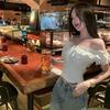 Women's One-Shoulder Patchwork Sleeveless T-Shirt, Slim Fit, Waist-Cinched, Pure Desire Summer Style