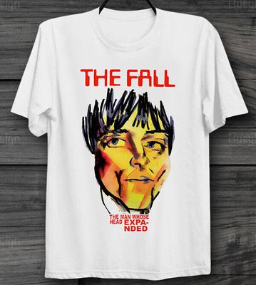 The Fall Mannen hvis hode Musikk Utvidet T-skjorte Unisex Herre Dame Topp