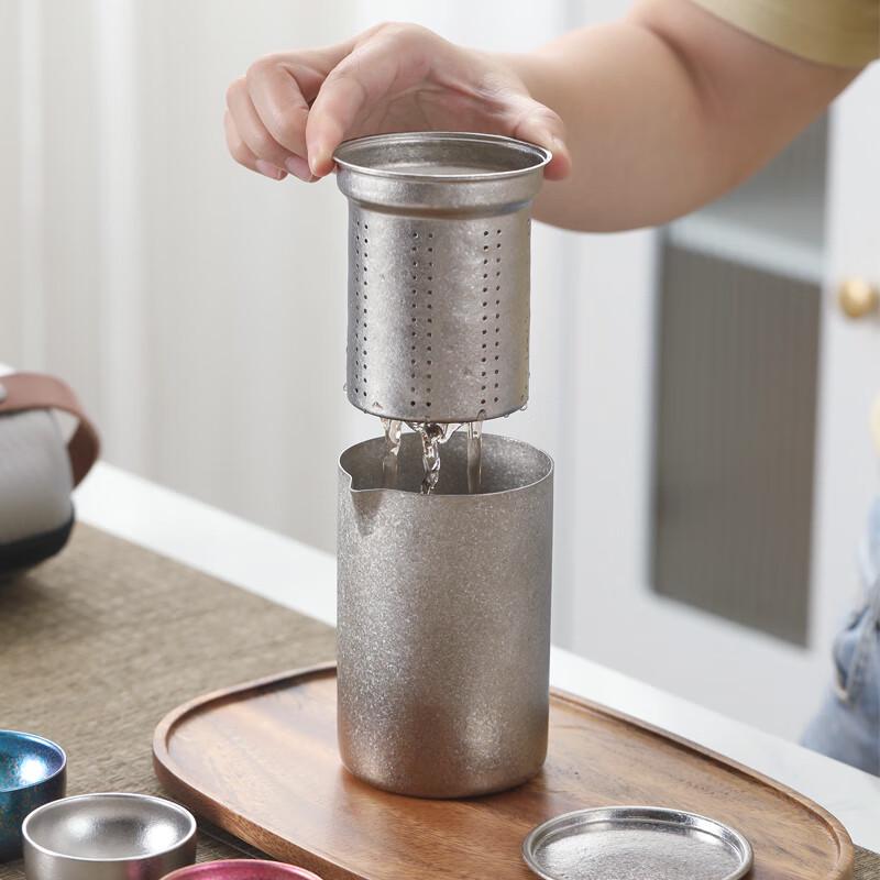 MULTIPOTENT Titanium Kung Fu Travel Tea Set