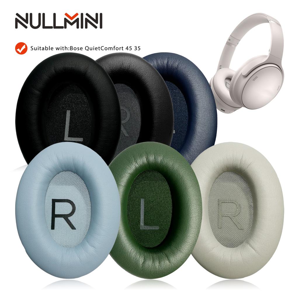 NullMini Replacement Earpads for Bose QuietComfort 45,35, QC45 QC35 Headphones Ear Cushion Earmuff Sleeve Headset