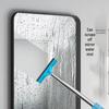 Retractable Rearview Mirror & Window Cleaning Brush/Squeegee