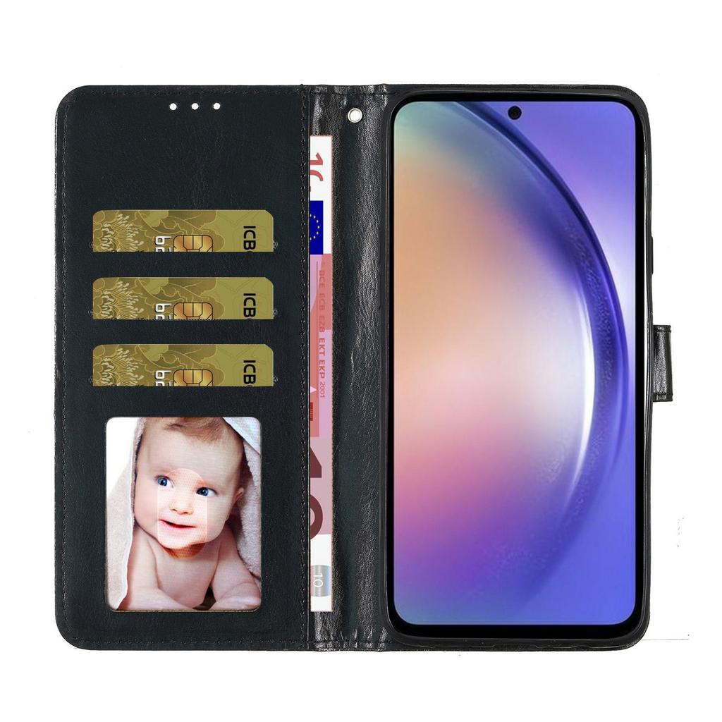For Honor 400 Lite 5G Wallet Case Glitter Anti-Scratch Leather Stand Phone Cover with Strap