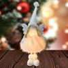 Illuminated Fabric Angel Statue Festival Tabletop Ornament Perfect For Christmas Weddings And Special Celebration