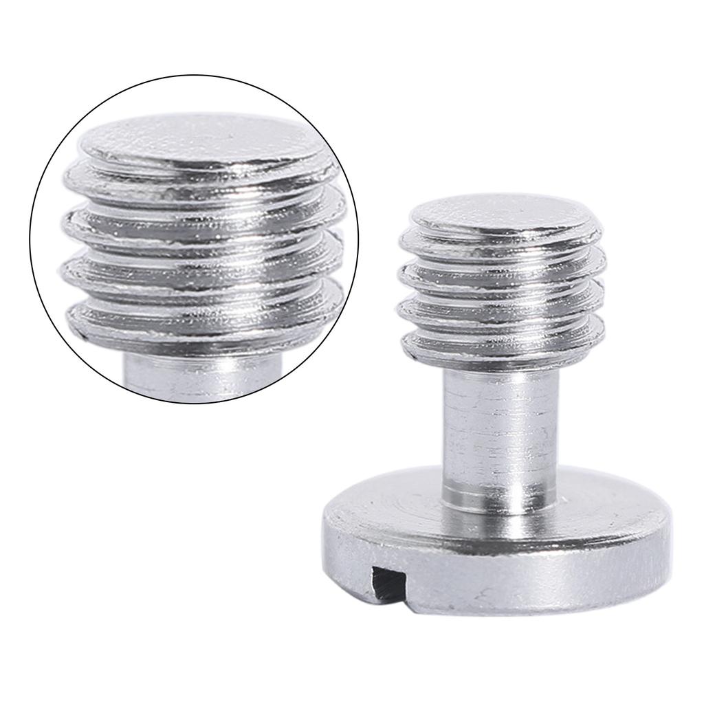 Camera Quick Release Screws 3/8 Inch Stainless Steel Tripod Adapter for DSLR and Rig Accessories