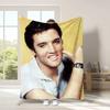 Fluffy Blanket Elvis Luxury Sofa Camp Nap Bedspread Soft Blanket Fleece Home Textile Birthday Gift Blanket Bedroom Decor