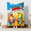 1pc Blanket Superthings1 Print Design, Lightweight Blanket for Sofa, Bed- Soft &Warm, Gift for All Seasons Like Christmas, Halloween