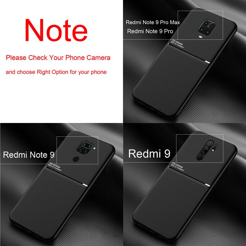 Magnetic Leather Case For Xiaomi Redmi Note 11 12 10 9 11E Pro 9S 10S 11S Plus 10C Built In Metal Plate Cover Support Car Holder