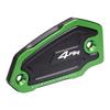MotHeart Motorcycle Front Brake Master Cylinder Cover for Ninja ZX-4RR 2023-2025 CNC Aviation Aluminum Ninja Zx-4rr Parts (Green)