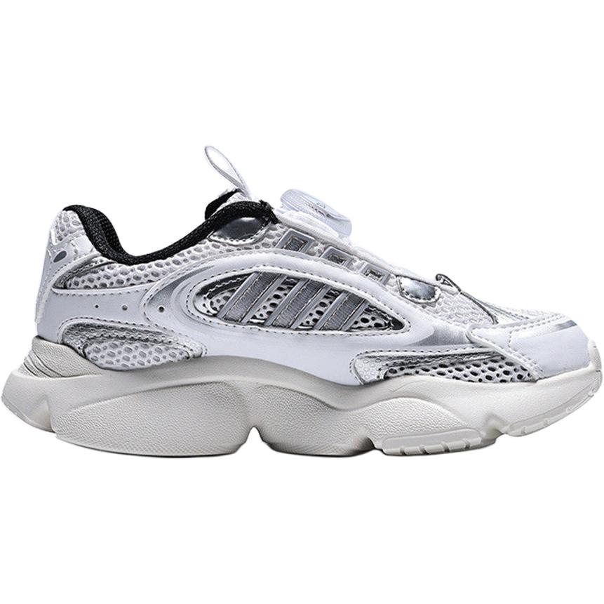 adidas Scarpe Casual Basse Originals Ozmillen Boa C Comode Versatili Scarpa da Ginnastica per Bambini Grigio Bianco KJ6656