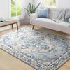 Faux Cashmere Retro Ethnic Carpets Turkish Persian Rug for Living Room Bedside Bedroom Vintage Floor Mat Entrance Doormat Carpet