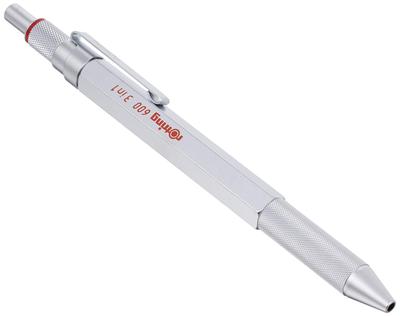 ROTRING 600 3in1 Argento Tipo a Rotazione 2121117 Prodotto Autentico Importato