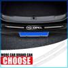 1Pcs Transparent Car Trunk Badge Protective Sticker Car Accessories For Crosa D Astra H Insignia Astra J Zafira B Mokkaastra Vivaro Astra G