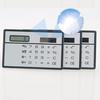 Solar Card Calculator Ultra-thin Handheld Office Computer Student Mini Pocket Calculator