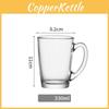 Sleek And Versatile Glass Mug For Everyday Use 450ml