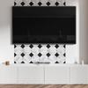 Gotowy Do Montażu Panel Winylowy Z Dekoracyjnym Nadrukiem 120X60 Cm Geometryczne Wzory Płytek