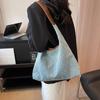 Denim Hobo Bag Large Capacity Shoulder Bag Women's Casual Handbag Everyday Style