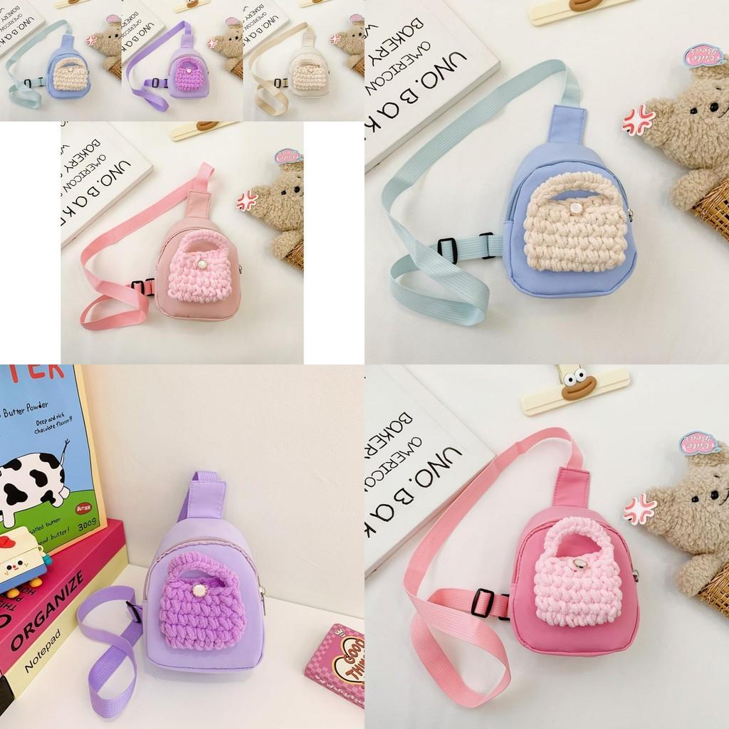 Delightful Nylon Crossbody Purse For Kindergarten Girls Available In Multiple Attractive Colors
