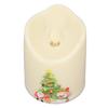 LED Candle Light Battery Powered Flameless Simulation Christmas Decoration Lamp BZ2863‑W‑2