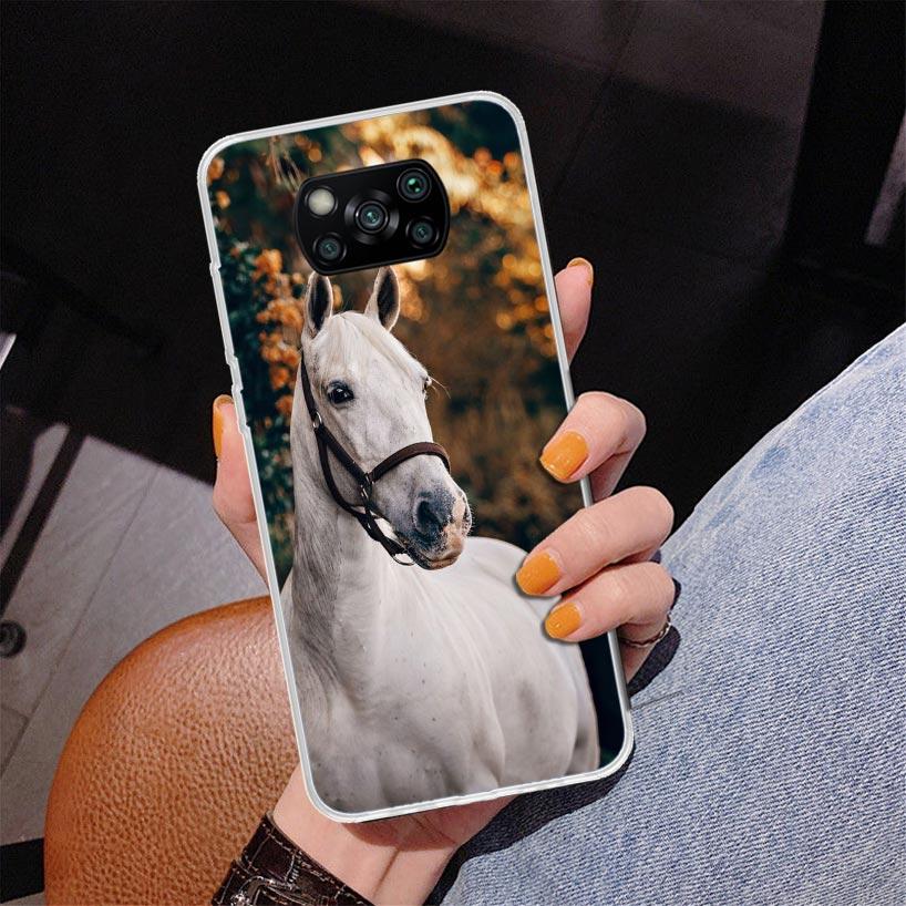 Horse Great Beauty Galloping Phone Case For Xiaomi Poco X7 X6 X5 Pro F7 Ultra Redmi 15C 15 13C 13 12C 12 10 10A 10C 9 9A 9C 9T C