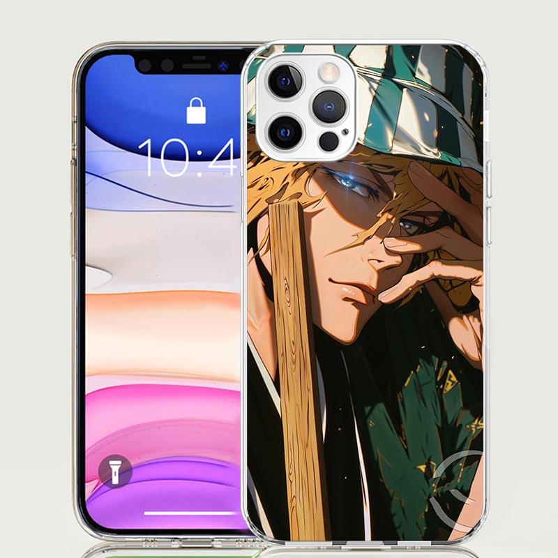 Bleach Kisuke Urahara Phone Case for Apple iPhone 17 Air 16 15 Plus 14 + 13 Mini 12 11 Pro Max 7 8 SE 16Max Soft Shell Cover Coq