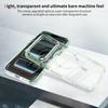 For iPhone 17 Pro Case Compatible with MagSafe TPU PC Acrylic Shockproof Clear Phone Back Cover