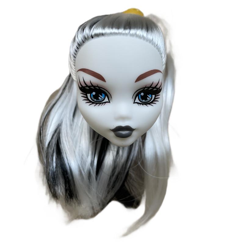 Multi-Joints Movable Doll Body 23cm Monster Bodies Black White Beige Pink Ordinary Skin Tone DIY Doll Heads With Make Up