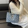 New versatile pillow bag color matching high value casual shoulder bag exquisite elegant tote bag
