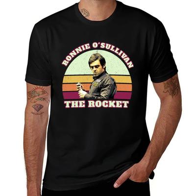 Ronnie Sullivan the Rocket Vintage Retro TShirt Festive Simple TShirt