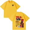 Rapper YSY A Tour Album 2026 Merch Funny Style T-shirts Unisex Women Clothing Hip Hop TShirt Summer Casual Cotton Oversized T-shirt