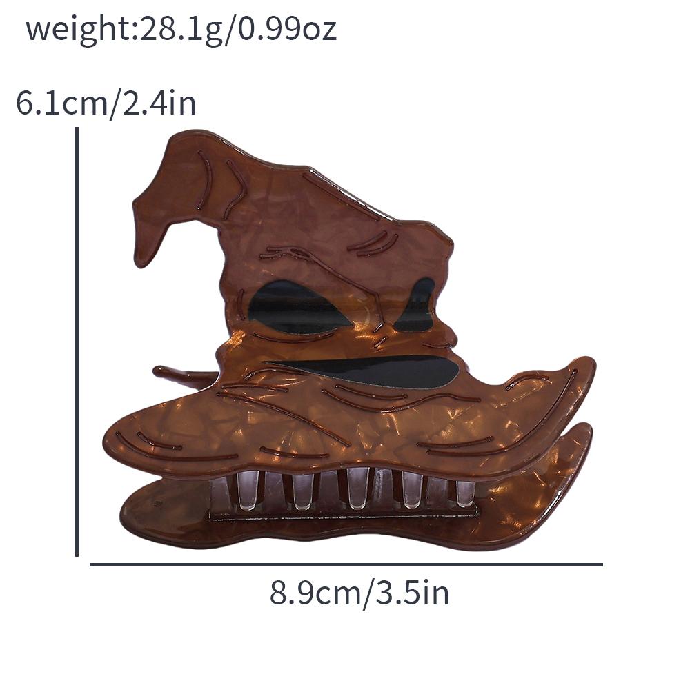 

Cartoon Magic Hat Hair Clip Unique Stylish Hair Gripper Cute Multi-Functional Hair Accessory for Daily Use
