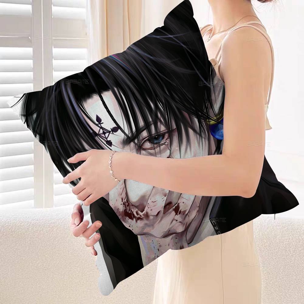 Anime Hunter X Hunter Personalized Pillow Cover Kids Bedroom Wild Party Decor Pillowcase kid Birthday shower Gift