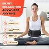 LED Red Light Heating Belt Infrared Therapy Hot Compress Massage Pad Rechargeable Lumbar Disc Protrusion Support Waist Belt