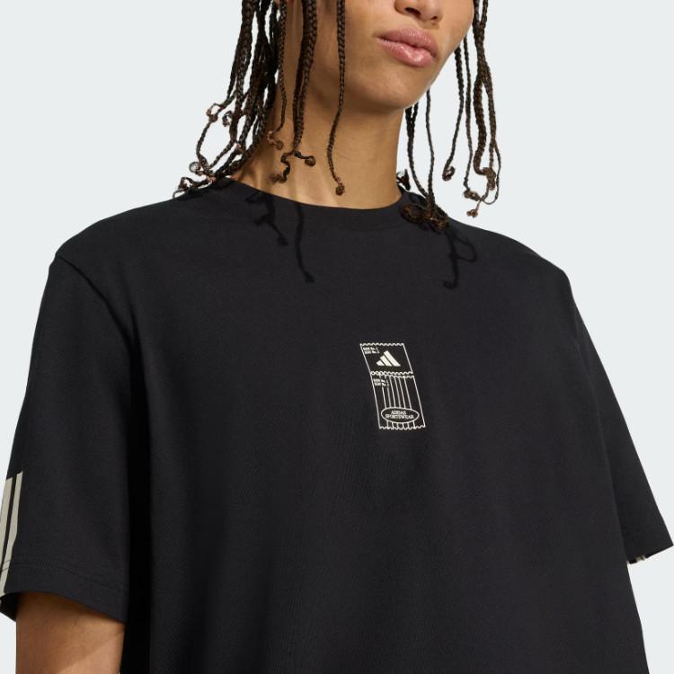 adidas SS25 STADIUM TICKET LOOSE T Shirt Men's JM6474