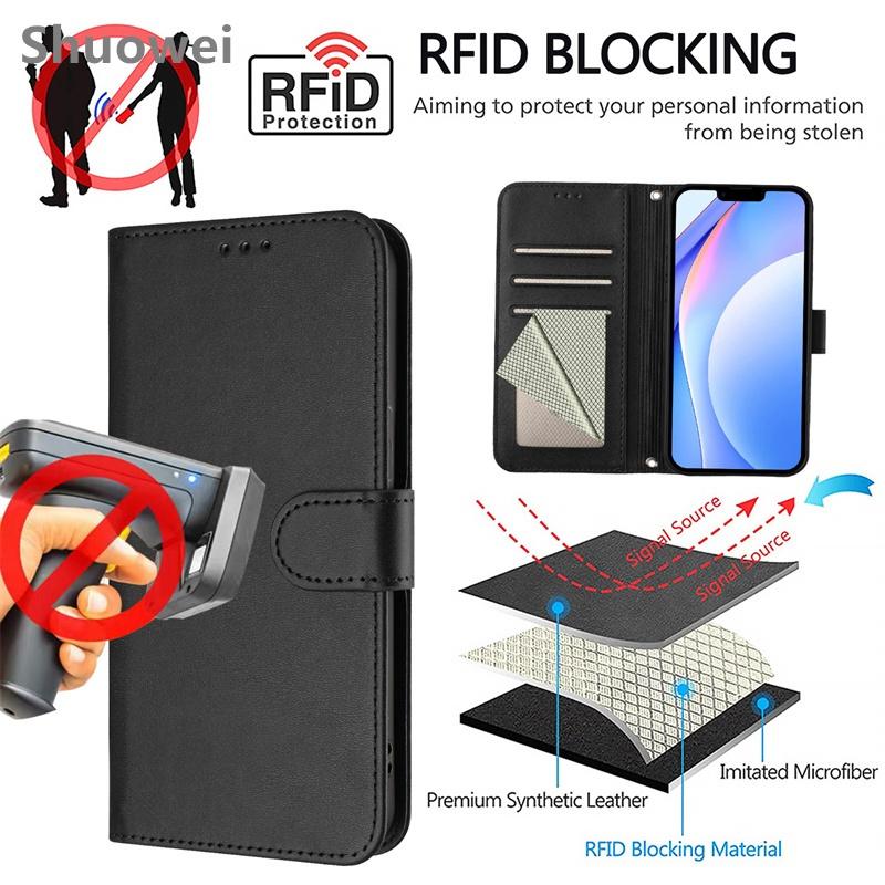 For Tecno Pova Slirm Neo 3 4 5 6 7 Curve Ultra Spark 40 2025 Pro 4G 5G Flip Leather wallet Case Protection Card Holder Cover