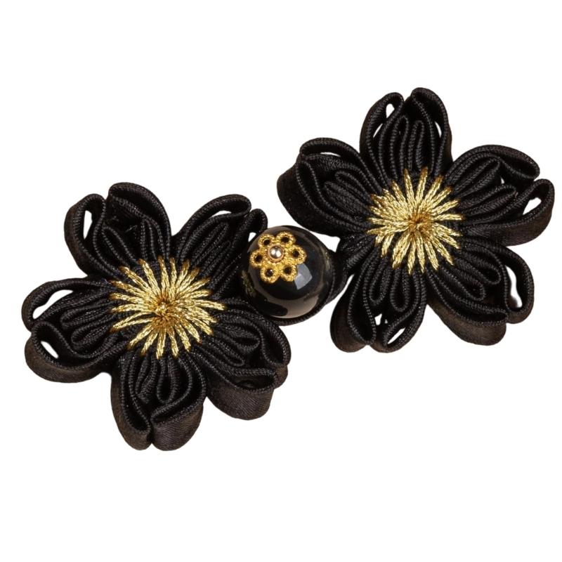 Traditional Cheongsam Knot Button Flower Shape Fabric Chinese Closures Buttons Sewing Fasteners for Clothing Decoration