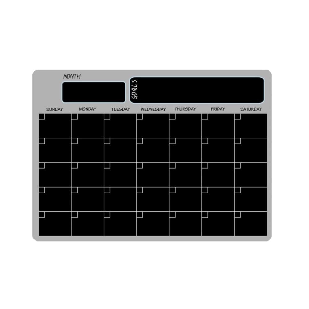 Message Note Monthly Calendar Memo Erasable Soft Magnetic Fridge Calendar  Refrigerator