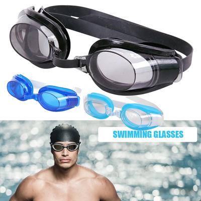Schwimmbrille für Erwachsene, auslaufsicher, beschlagfrei, voller Schutz, Poolbrille, wasserdicht, klare Sicht für Damen und Herren