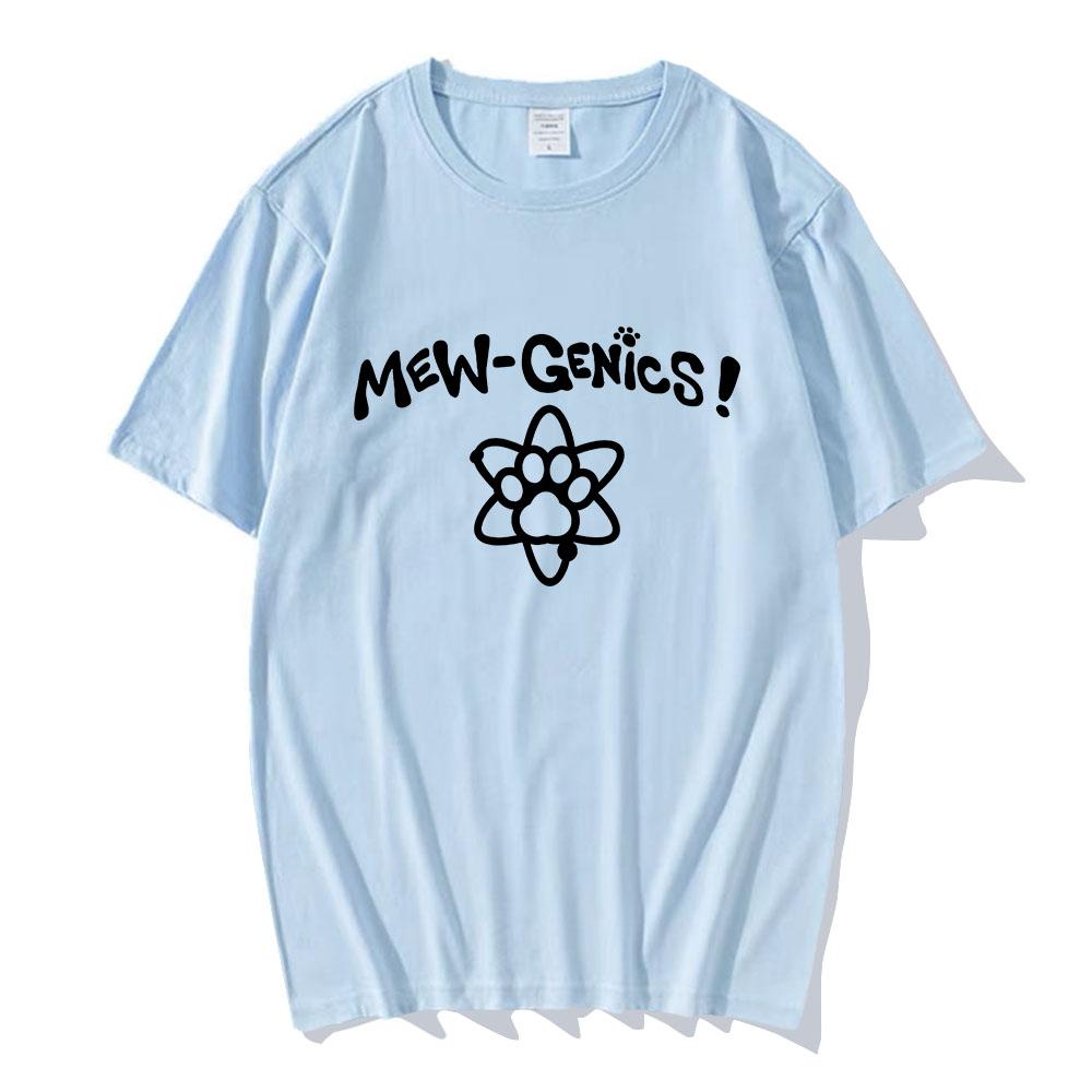 MEWGENicS Icon Graphic T-shirt Unisex Streetwear Short Sleeve Cotton O-neck Tshirts Casual Summer Comfortable Male T Shirt Merch